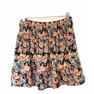 MIMI CHICA ANTHROPOLOGIE Tea Rose Mini Flare Skirt